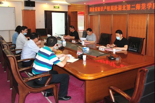 湖北省知识产权局调研